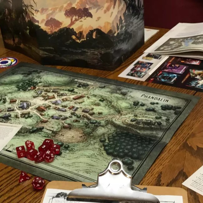 Photo of a game